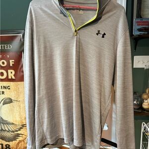 Under Armour Gray and Pink Pullover